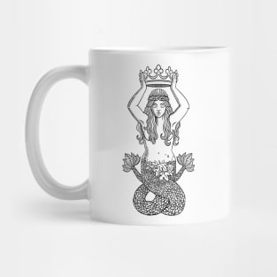 Antique Mermaid Mug